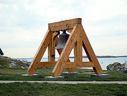 Newman's Bell Stand at Boston Harbor Light